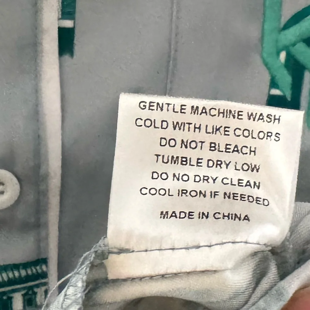 Katie Kime Dallas Toile Pajama Short Set Large Cotton Sleepwear Lounge Classic - Picture 8 of 14